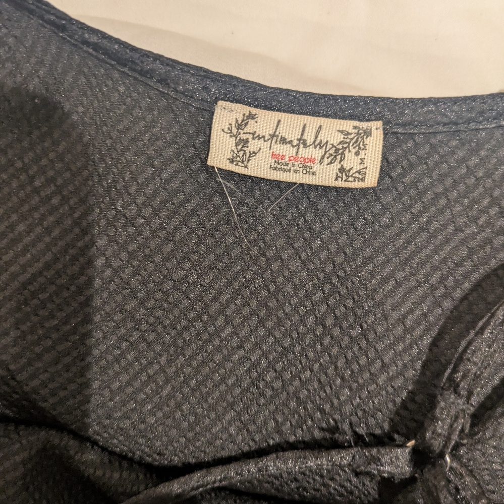 Free People Simply Biased Slip Black - Picture 4 of 4